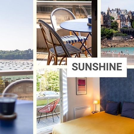 Sunshine - Appartement 2Pers - Terrasse Vue Mer - Dinard Eksteriør bilde