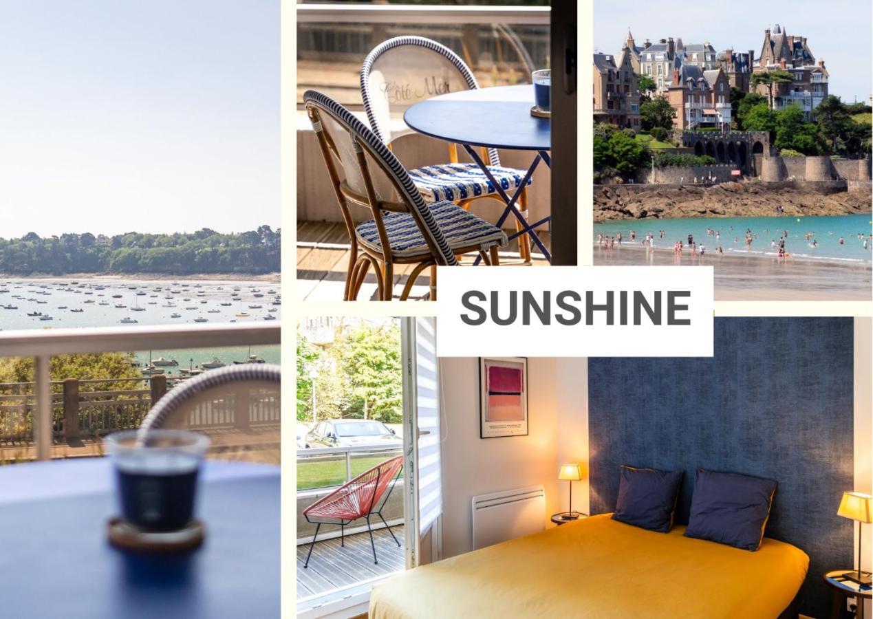 Sunshine - Appartement 2Pers - Terrasse Vue Mer - Dinard Eksteriør bilde